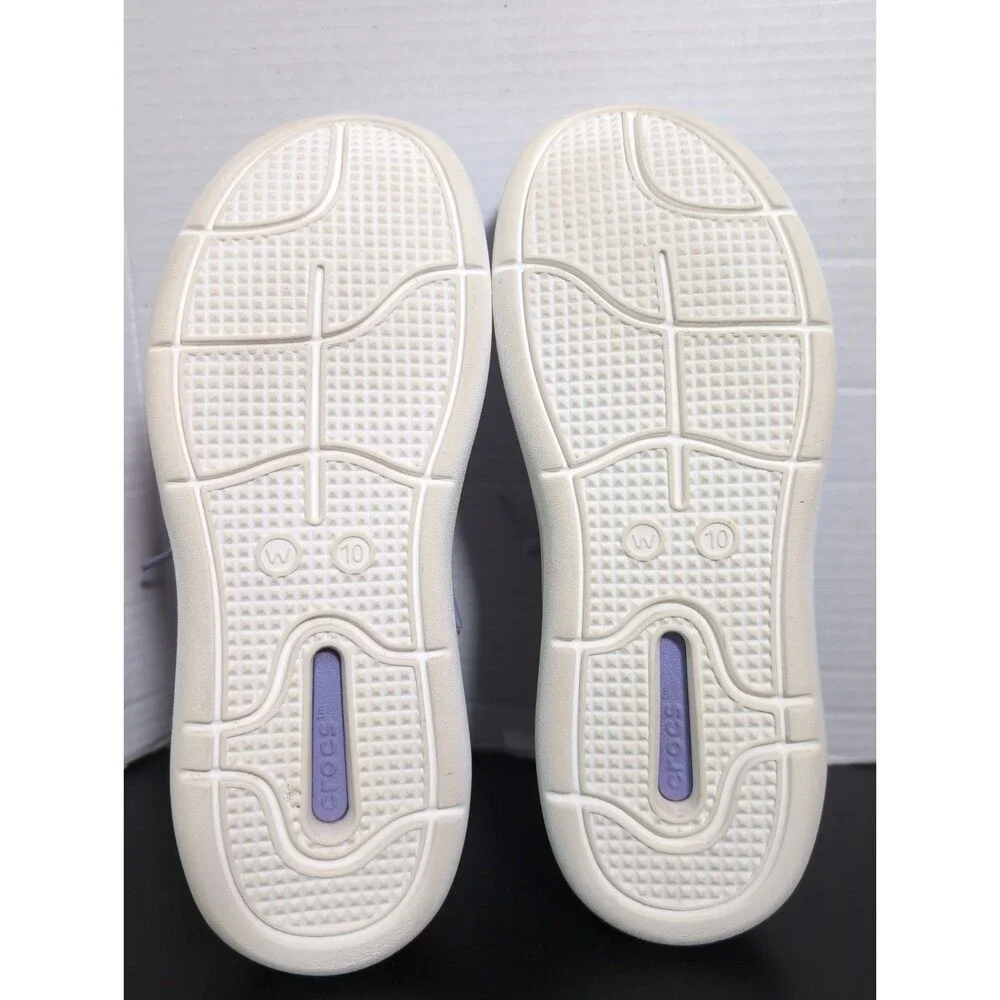 CROCS Women's In Motion LiteRide Pacer Sneakers Lavender Moon Size 10 EUC